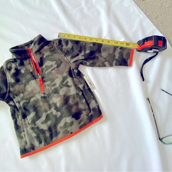Kids, Toddler (2T) Camouflage Fleece Pullover. Pocket in front for hands. NWT - Picture 7 of 10
